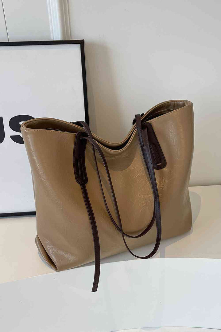 PU Leather Tote Bag