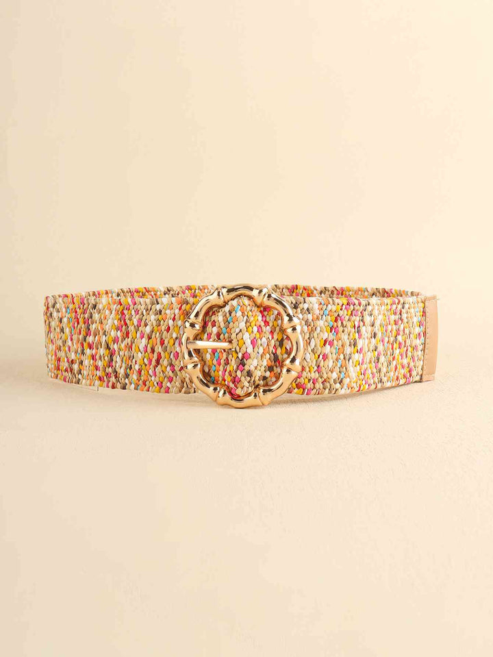 Multicolored Wide Belt