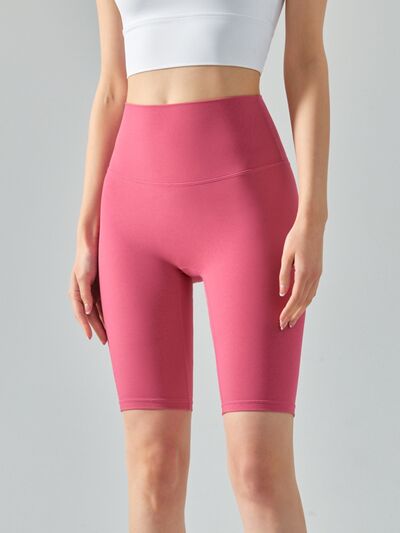 High Waist Active Shorts