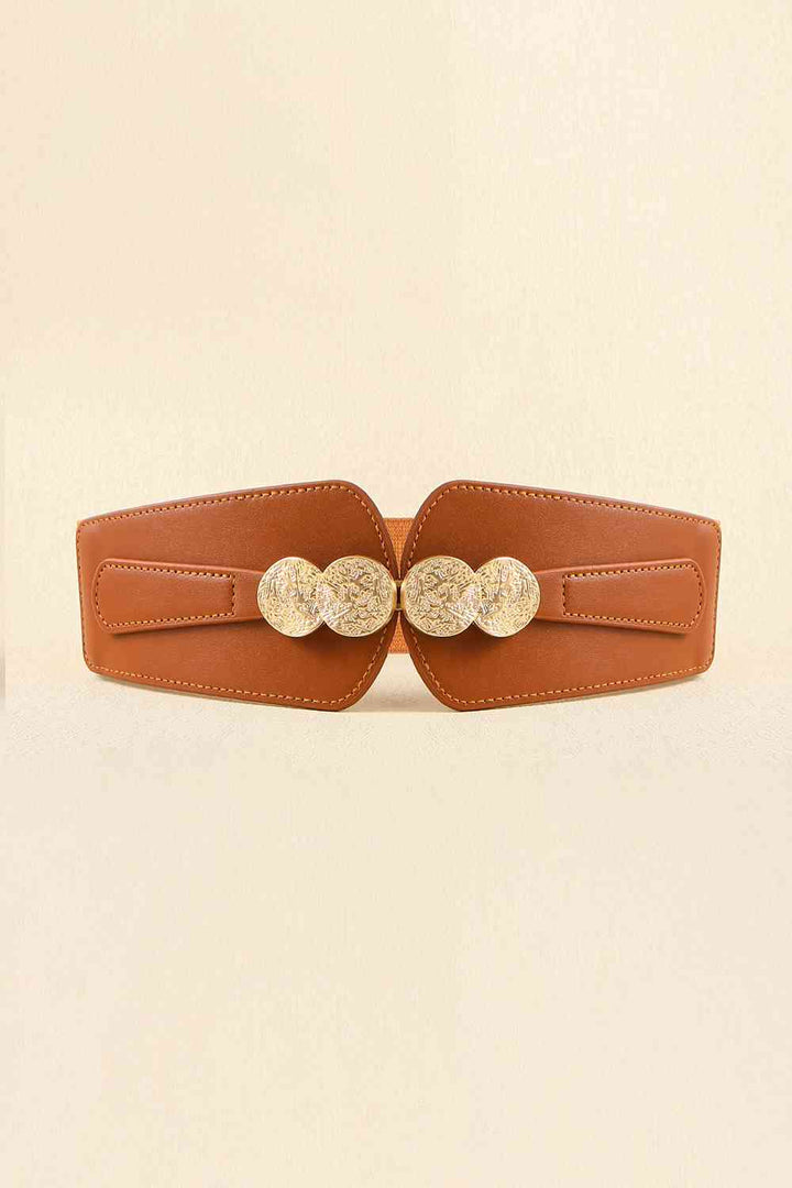 Alloy Buckle Elastic Belt