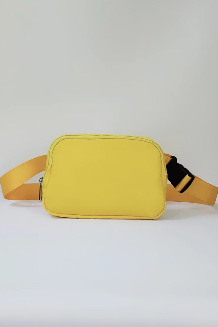 Buckle Zip Closure Fanny Pack