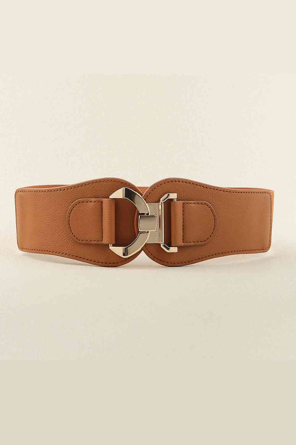 Alloy Buckle Elastic Belt